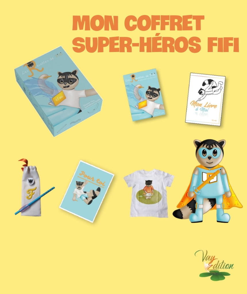 Coffret Super-héros Fifi 4 à 7 ans
